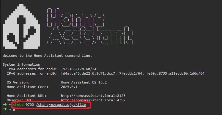 Chmod file
