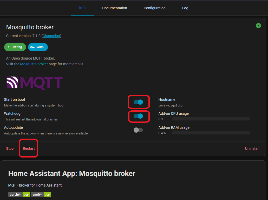 MQTT Config
