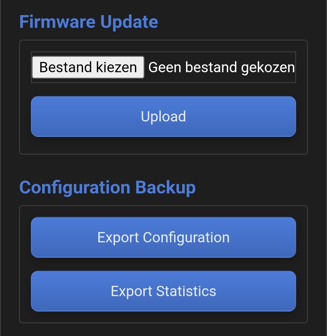 Firmware update preview